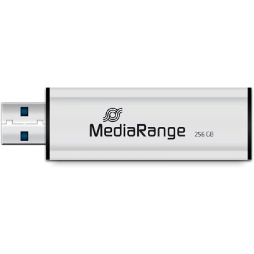 USB флеш накопитель Mediarange 256GB Black/Silver USB 3.0 (MR919)