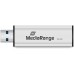 USB флеш накопитель Mediarange 256GB Black/Silver USB 3.0 (MR919)