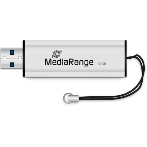 USB флеш накопитель Mediarange 32GB Black/Silver USB 3.0 (MR916)