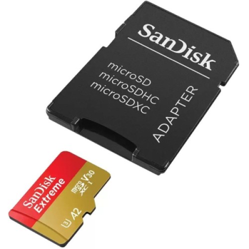 Карта памяти SanDisk 128GB microSD class 10 UHS-I U3 Extreme (SDSQXAA-128G-GN6MA)