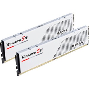 Модуль памяти для компьютера DDR5 32GB (2x16GB) 5200 MHz Ripjaws S5 White G.Skill (F5-5200J3636C16GX2-RS5W)