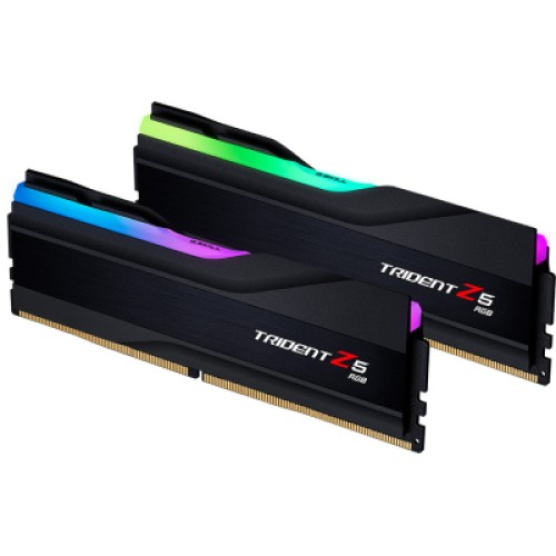 Модуль памяти для компьютера DDR5 48GB (2x24GB) 8000 MHz Trident Z5 RGB Black G.Skill (F5-8000J4048F24GX2-TZ5RK)