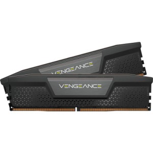 Модуль памяти для компьютера DDR5 48GB (2x24GB) 5200 MHz Vengeance Black Corsair (CMK48GX5M2B5200C38)