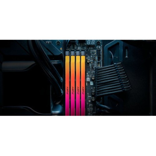 Модуль памяти для компьютера DDR5 16GB 6000 MHz Renegade RGB Kingston Fury (ex.HyperX) (KF560C32RSA-16)