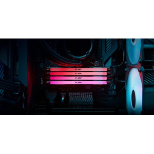 Модуль памяти для компьютера DDR5 16GB 6000 MHz Renegade RGB Kingston Fury (ex.HyperX) (KF560C32RSA-16)