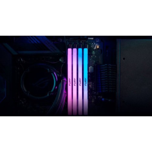 Модуль памяти для компьютера DDR5 16GB 6000 MHz Renegade RGB Kingston Fury (ex.HyperX) (KF560C32RSA-16)