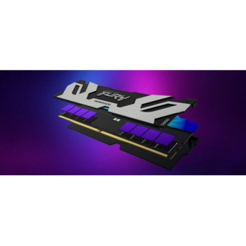 Модуль памяти для компьютера DDR5 16GB 6000 MHz Renegade RGB Kingston Fury (ex.HyperX) (KF560C32RSA-16)