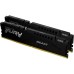 Модуль памяти для компьютера DDR5 16GB (2x8GB) 5600 MHz Beast Black Kingston Fury (ex.HyperX) (KF556C40BBK2-16)