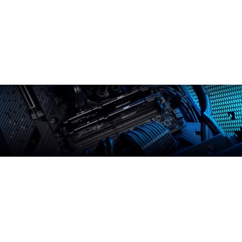 Модуль памяти для компьютера DDR5 16GB (2x8GB) 5600 MHz Beast Black Kingston Fury (ex.HyperX) (KF556C40BBK2-16)