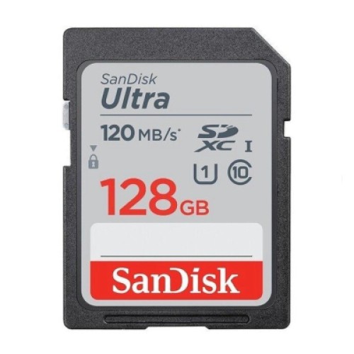 Карта памяти SanDisk 128GB SD class 10 UHS-I Extreme Ultra (SDSDUNB-128G-GN6IN)
