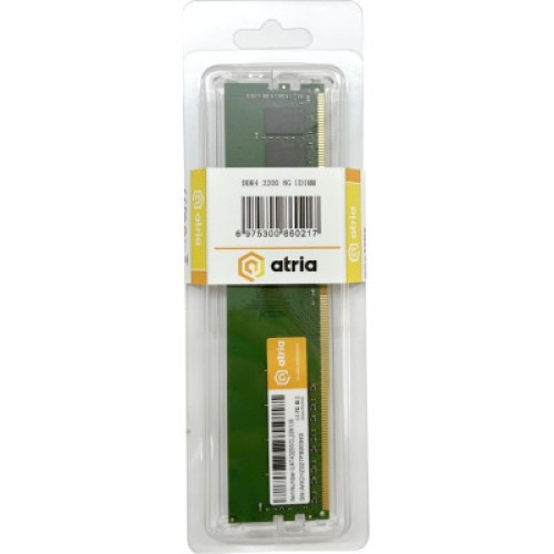 Модуль памяти для компьютера DDR4 8GB 3200 MHz ATRIA (UAT43200CL22K1/8)