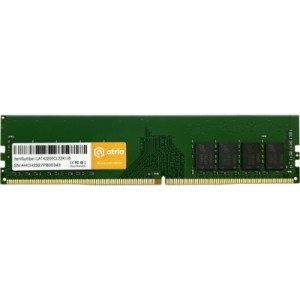 Модуль пам'яті для комп'ютера DDR4 8GB 3200 MHz ATRIA (UAT43200CL22K1/8)