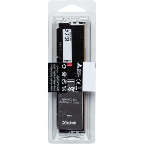 Модуль памяти для компьютера DDR5 32GB 5200 MHz Beast Black Kingston Fury (ex.HyperX) (KF552C36BBE-32)