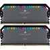 Модуль памяти для компьютера DDR5 64GB (2x32GB) 6000 MHz Dominator Platinum RGB Gray Corsair (CMT64GX5M2B6000Z30)