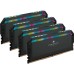Модуль памяти для компьютера DDR5 64GB (4x16GB) 6200 MHz Dominator Platinum RGB Black Corsair (CMT64GX5M4B6200C32)