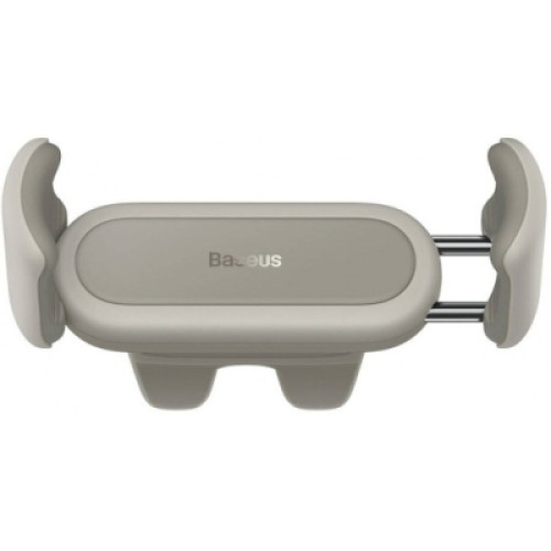Универсальный автодержатель Baseus 4.7-6.7" Steel Cannon 2 (на решетку) creamy-white (SUGP000002)