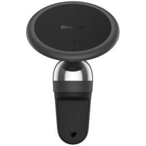 Универсальный автодержатель Baseus Magnetic (на решетку) black (SUCC000101)