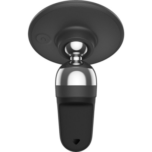 Универсальный автодержатель Baseus Magnetic (на решетку) black (SUCC000101)