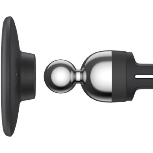 Универсальный автодержатель Baseus Magnetic (на решетку) black (SUCC000101)