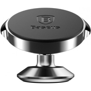 Универсальный автодержатель Baseus Magnetic Small ears (клейкая лента) black (SUER-B01)