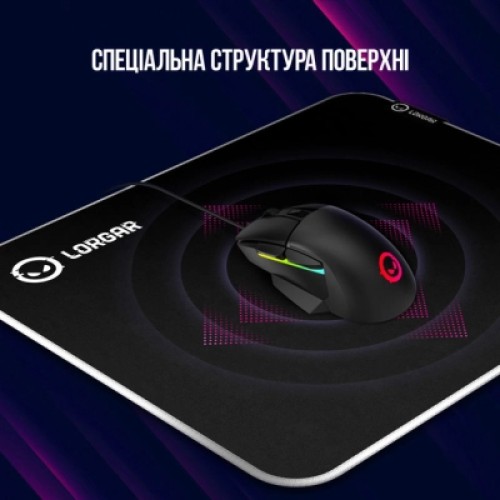 Коврик для мышки Lorgar Legacer 753 Black (LRG-CMP753)