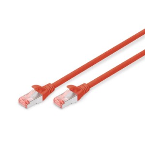 Патч-корд 2м, CAT 6 S-FTP, AWG 27/7, LSZH, red Digitus (DK-1644-020/R)