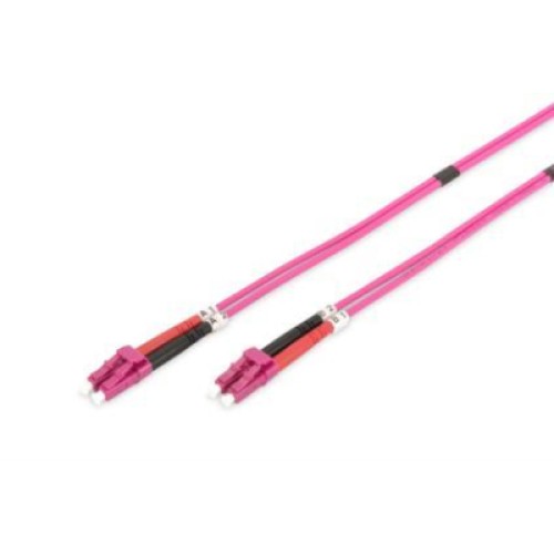 Оптический патчкорд Digitus LC/UPC-LC/UPC, 50/125, MM, OM4, duplex, 7м (DK-2533-07-4)