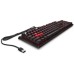 Клавиатура HP OMEN Encoder LED 104key Cherry MX Red USB Black (6YW76AA)