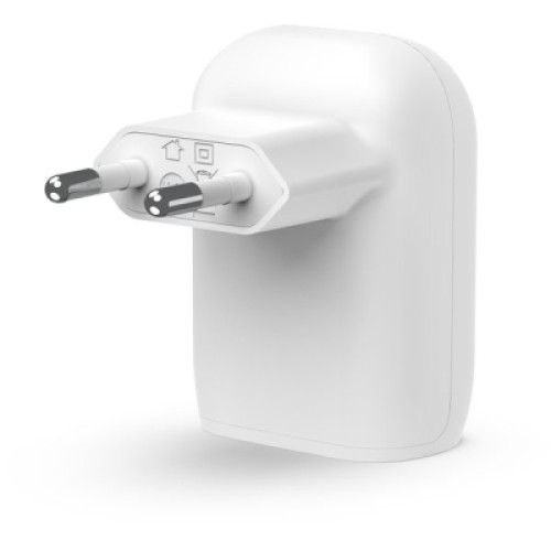Зарядное устройство Belkin 30W USB-С GAN PD PPS white (WCA005VFWH)