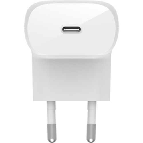 Зарядное устройство Belkin 30W USB-С GAN PD PPS white (WCA005VFWH)
