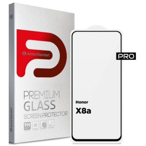 Стекло защитное Armorstandart Pro Honor X8a Black (ARM69379)
