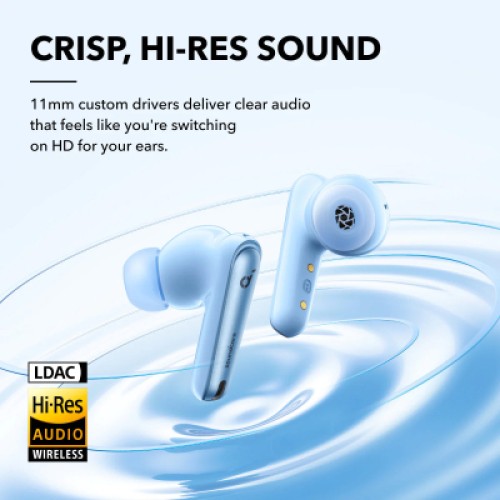 Наушники Anker SoundСore Liberty 4 NC Light Blue (A3947G61)