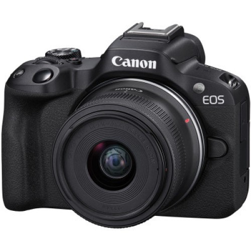 Цифровой фотоаппарат Canon EOS R50 + RF-S 18-45 IS STM Black Creator Kit (5811C036)