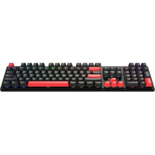 Клавиатура A4Tech Bloody S510R RGB BLMS Switch Red USB Black (Bloody S510R Fire Black)