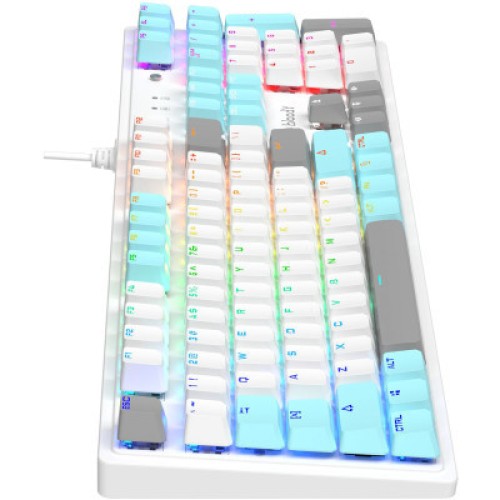 Клавиатура A4Tech Bloody S510R RGB BLMS Switch Red USB Icy White (Bloody S510R Icy White)