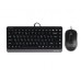 Комплект A4Tech F1110 USB Grey (F1110 Grey)