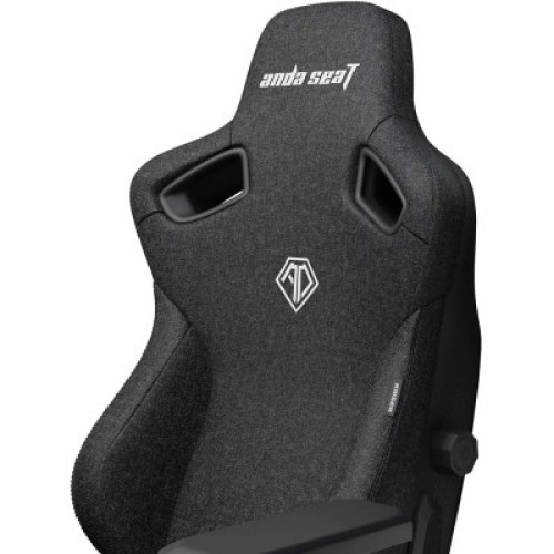 Кресло игровое Anda Seat Kaiser 3 Fabric Size L Black (AD12YDC-L-01-B-CF)