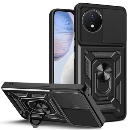 Чехол для мобильного телефона BeCover Military Vivo Y02/Y02A Black (710026)