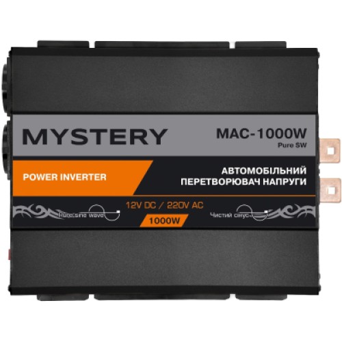 Автомобильный инвертор Mystery MAC-1000W PURE SW