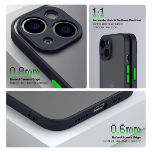 Чехол для мобильного телефона Armorstandart Frosted Matte Realme C55 Navy Blue (ARM70484)