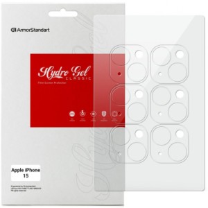 Плівка захисна Armorstandart for Camera Apple iPhone 15 6 pcs (ARM72554)