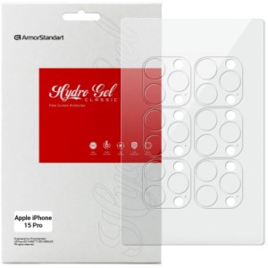 Плівка захисна Armorstandart for Camera Apple iPhone 15 Pro 6 pcs (ARM72556)