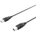 Кабель для принтера USB 2.0 AM/BM 2.0m HP (DHC-PT100-2M)