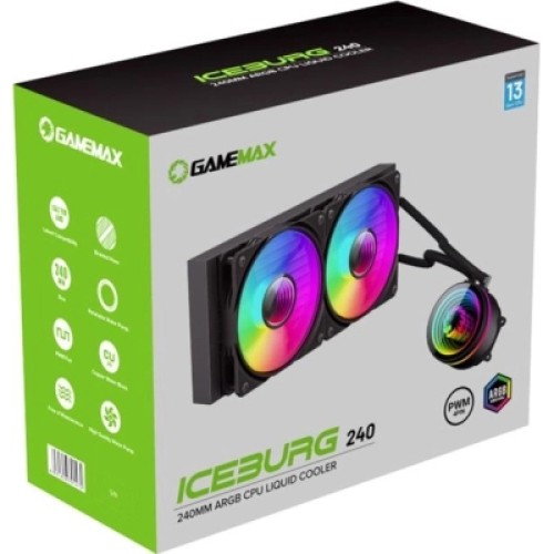 Система жидкостного охлаждения Gamemax IceBurg 240 Infinity