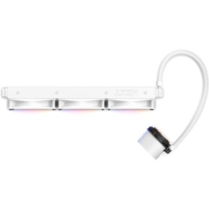 Система жидкостного охлаждения NZXT Kraken RGB 360mm AIO liquid cooler w/Display, (RL-KR360-W1)