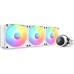 Система жидкостного охлаждения NZXT Kraken RGB 360mm AIO liquid cooler w/Display, (RL-KR360-W1)