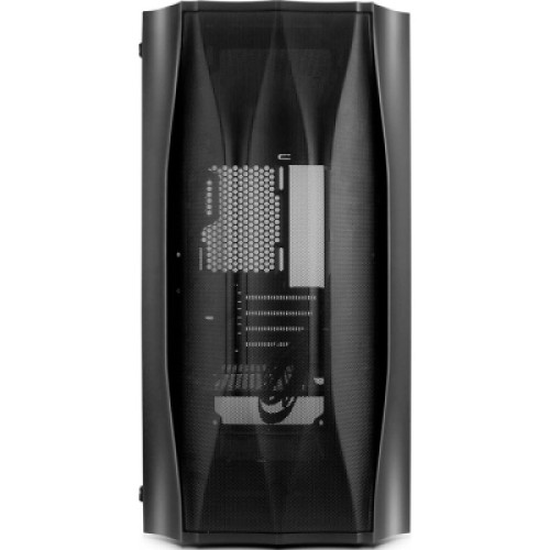 Корпус 1stPlayer X3-M-4F1-BK