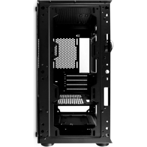 Корпус 1stPlayer X3-M-4F1-BK