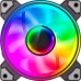 Кулер для корпуса Gamemax Dual Ring Infinity BK