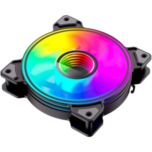 Кулер для корпуса Gamemax Dual Ring Infinity BK